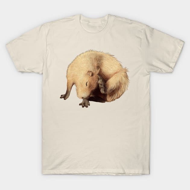 Capybara T-Shirt by Atarial